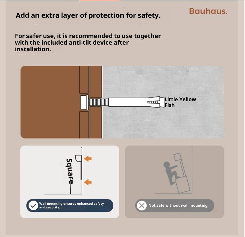 Poplar Solid Wood Vintage Style Glass Bookcase.
