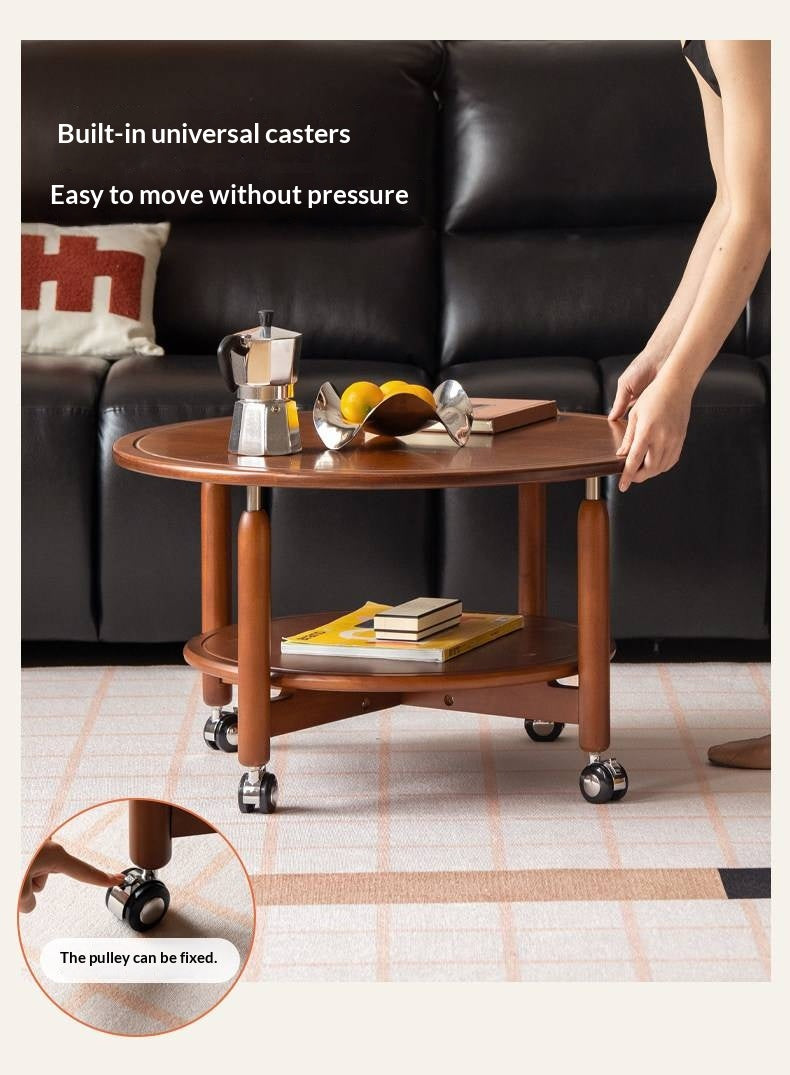 Poplar Solid Wood Antique Style Coffee Table