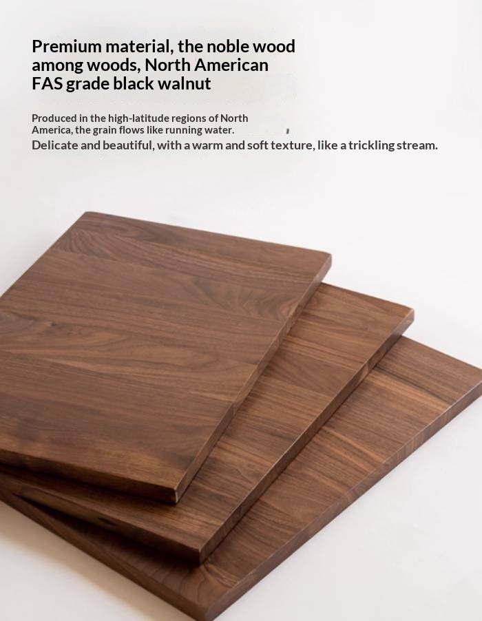 Black Walnut, Oak Solid Wood Long Bench