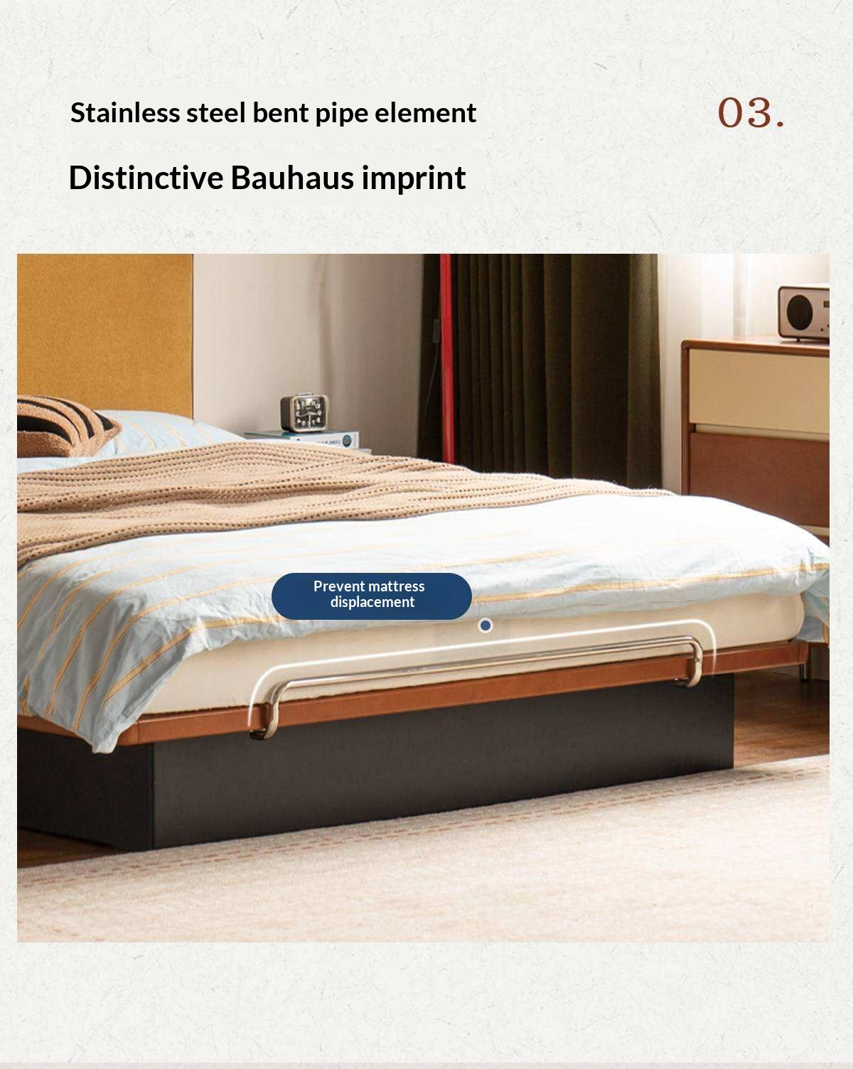 Poplar Solid Wood Soft Suspended Box Bed