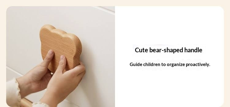 Beech Solid Wood Children's Bookshelf