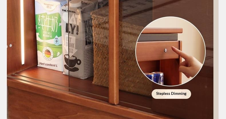 Tulipwood Solid Wood Vintage Style Stone Slab Bar Table