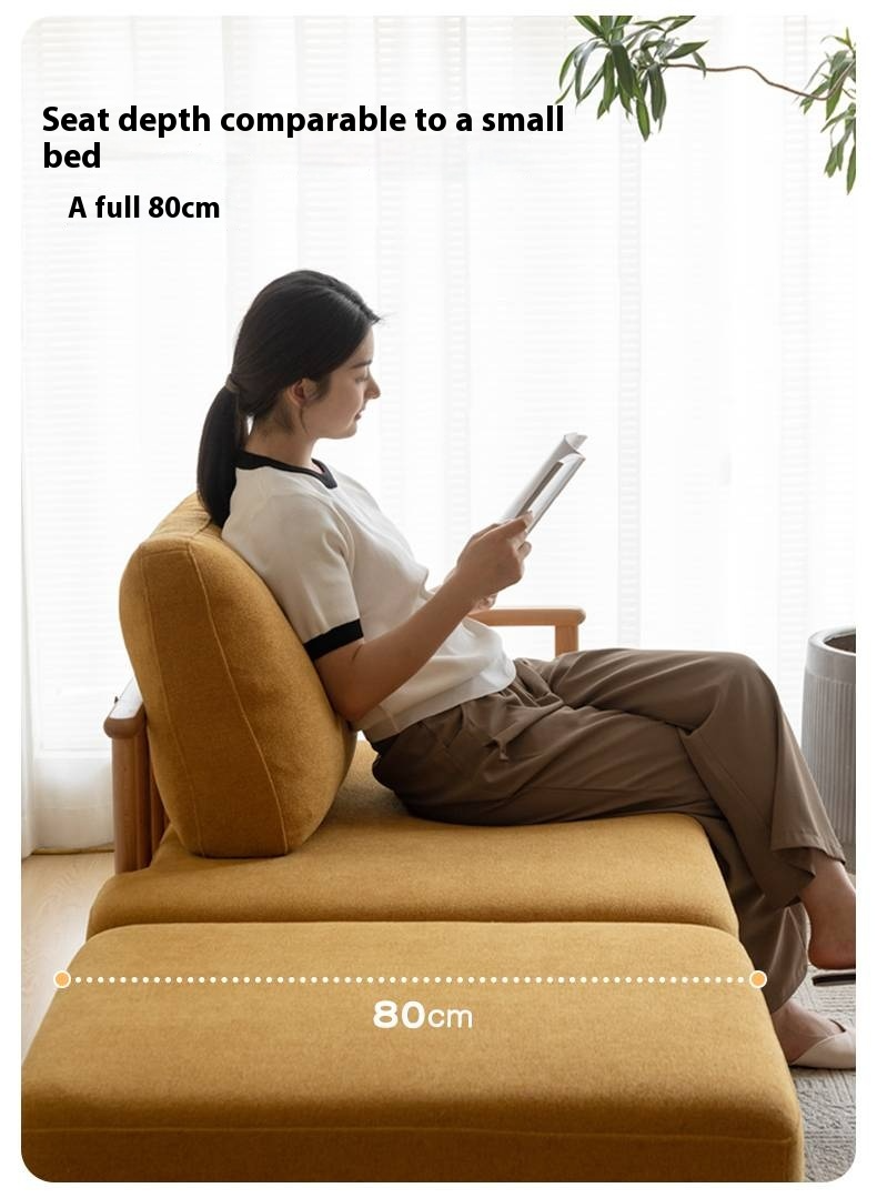 European Beech Wood Fabric Free Combination Sofa