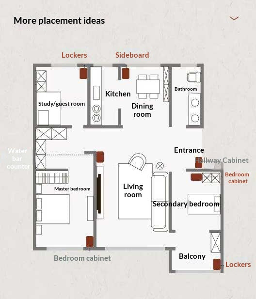 Cherry Solid Wood Side Cabinet with Drawer Storage and Antique Accents