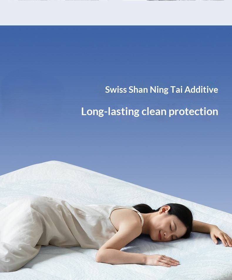 Zero-Glue Pressure-Free Memory Foam Mattress — 3D Core Material, Thick Mattress with Independent Springs