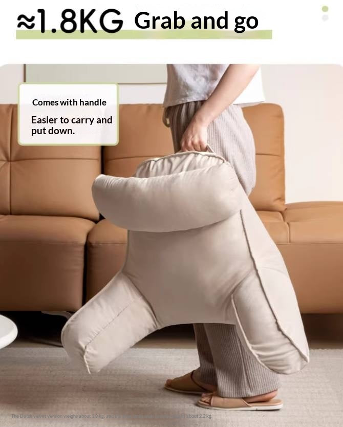 Headboard Pillow with Removable and Washable Cover