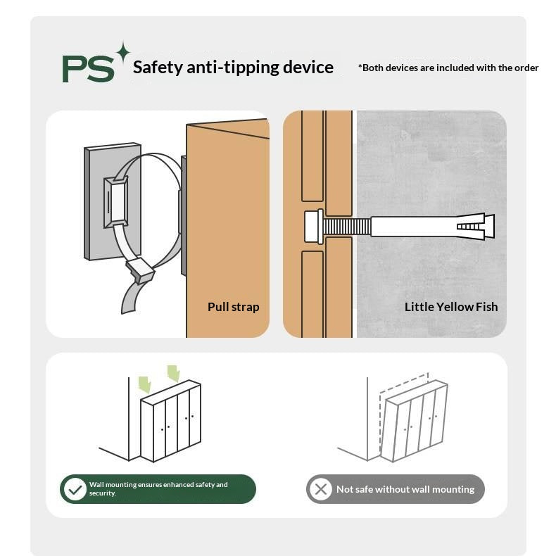 Cherry Solid Wood Floor-Standing Bookcase with Modern Shelving