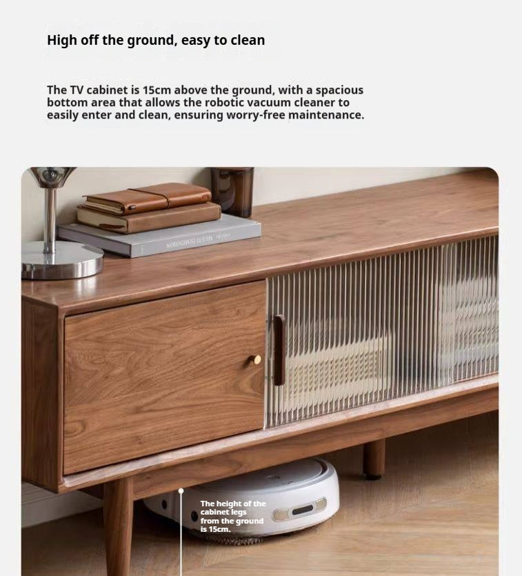 Black Walnut, Sandalwood TV Cabinet.