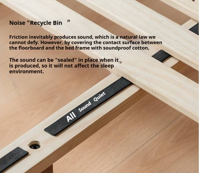 Poplar Solid Wood Windsor Bed, Retro Vintage Style