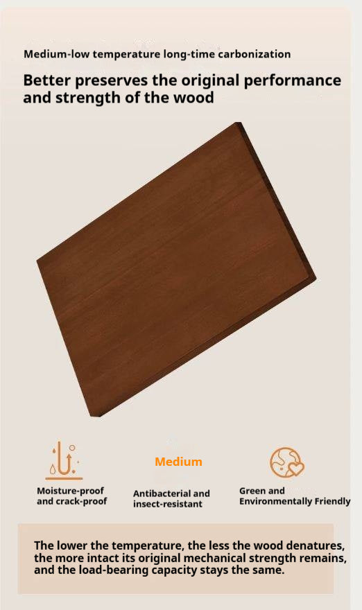 Tulipwood Solid Wood Folding Coffee Table.