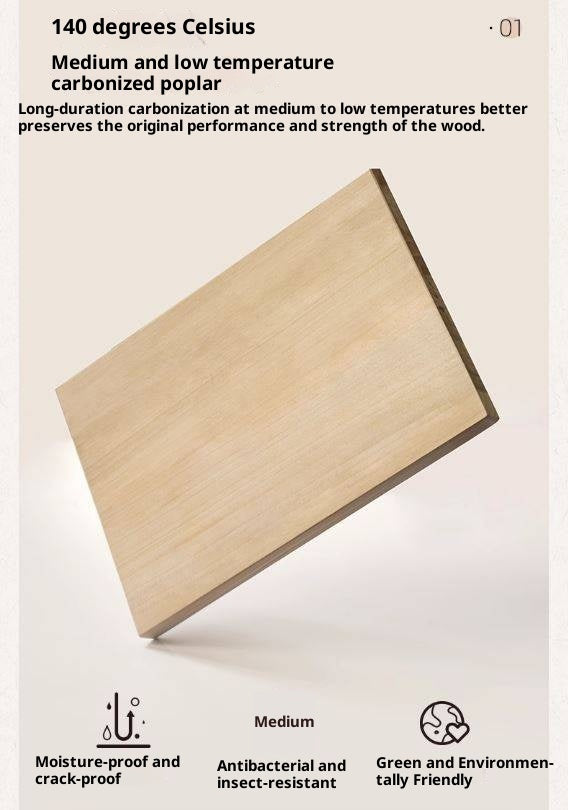 Poplar Solid Wood Antique Style Bookcase