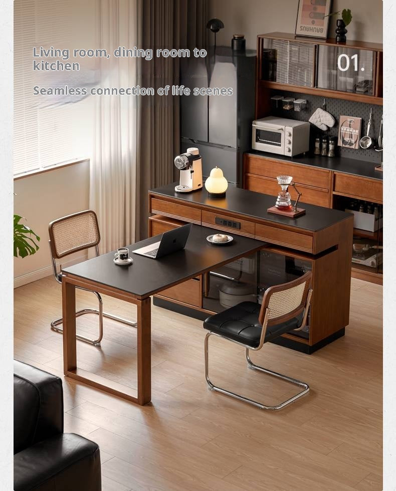 Tulipwood Solid Wood Island Table, Dining Table, Dining Sideboard, Buffet