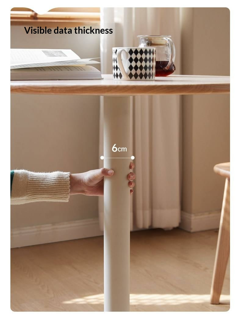 Oak Solid Wood Lifting Side Table