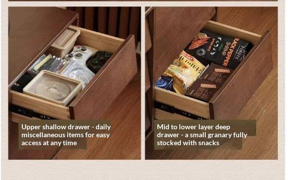 Solid Rubberwood Antique Style Chest of Drawers