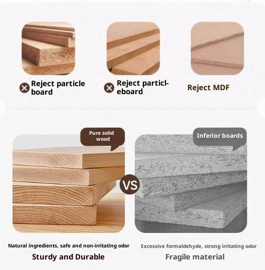 Rubber Solid Wood French Retro Glass Coffee Table.