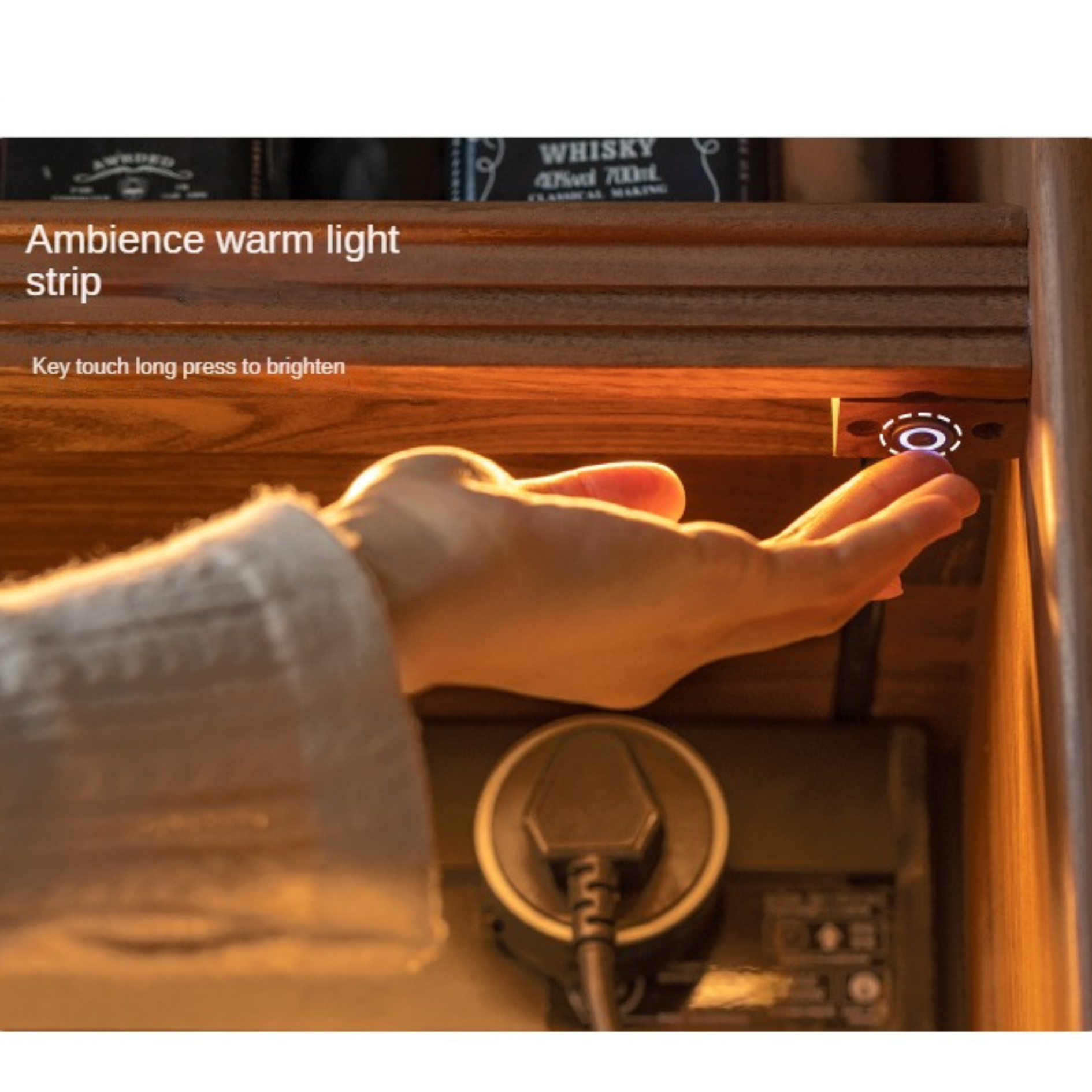 Black Walnut Solid Wood Simple Modern Sideboard