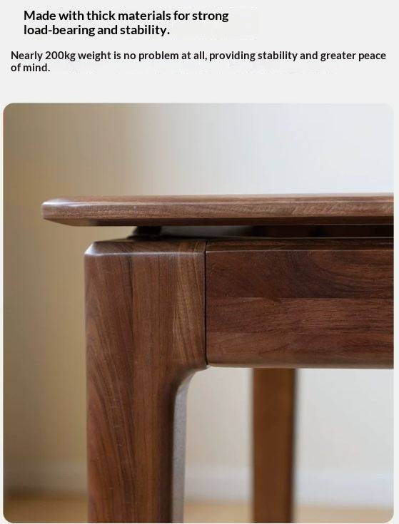 Black Walnut, Ash, Oak, Sandalwood Solid Wood Office Desk, Long Table