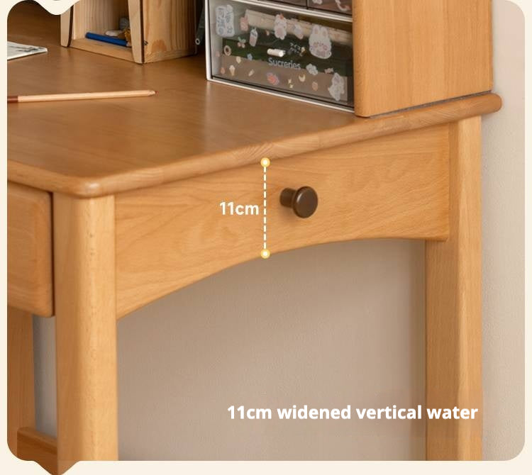 Beech Solid Wood Children's Study Table.