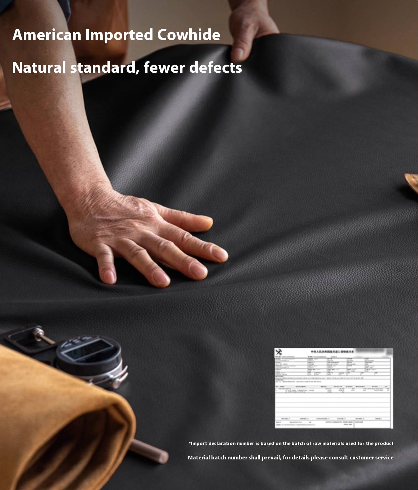 Genuine Leather Zero-Wall Recliner – Piano-Key Electric Sofa