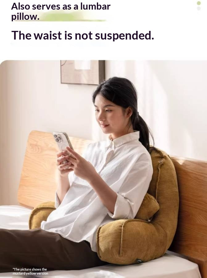 Headboard Pillow with Removable and Washable Cover