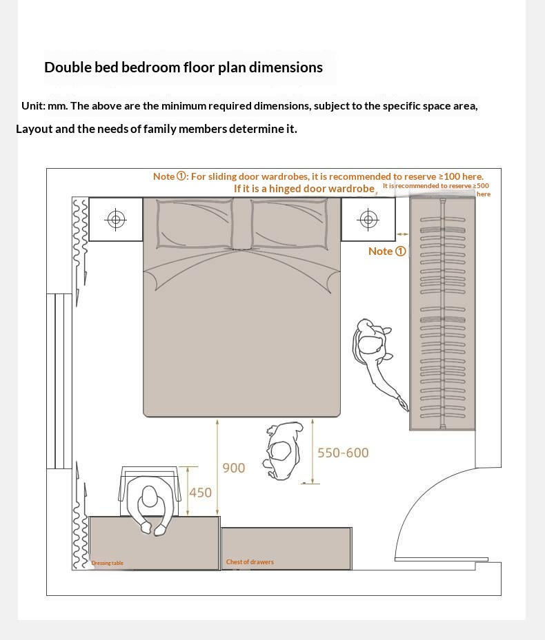 Poplar Solid Wood Box Bed — Upholstered Floating Bed with Bauhaus Style