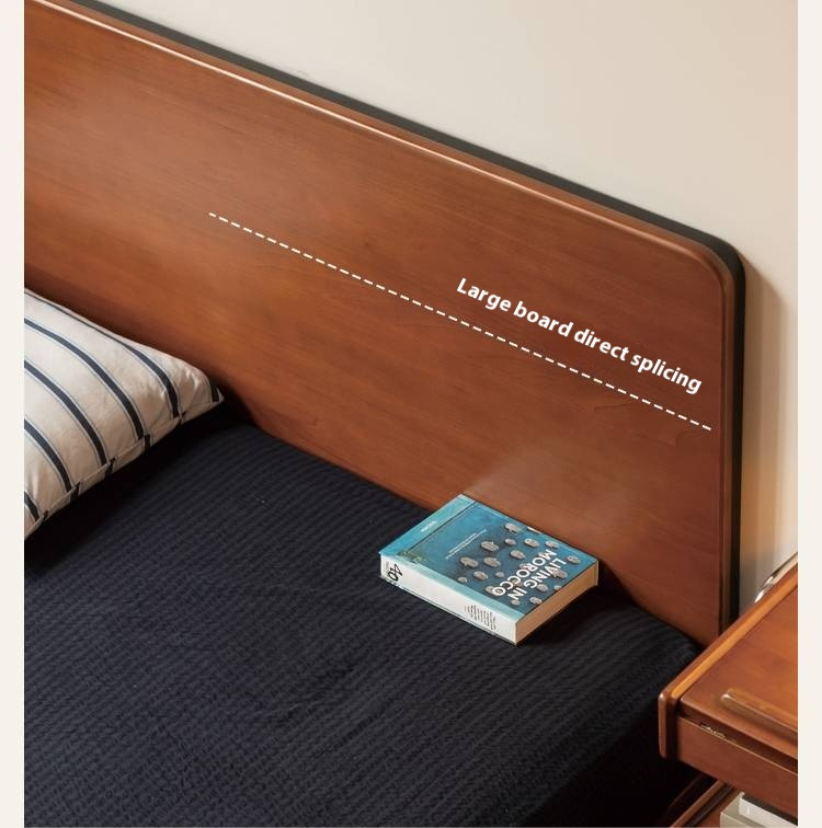 Poplar Solid Wood Bauhaus Box Bed