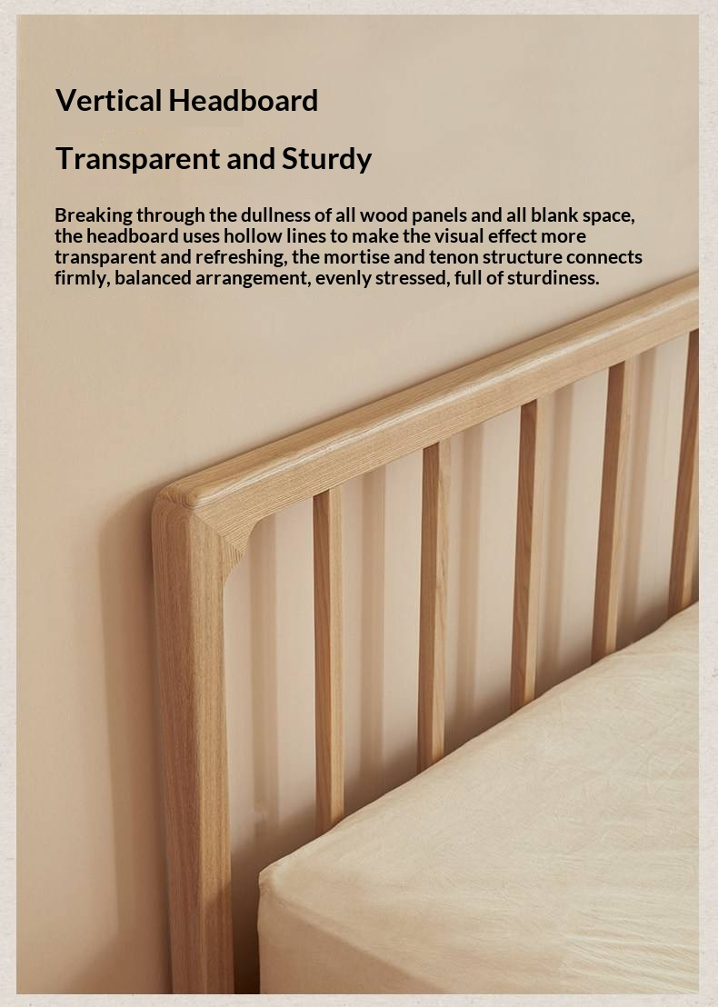 Ash Solid Wood Modern Simple