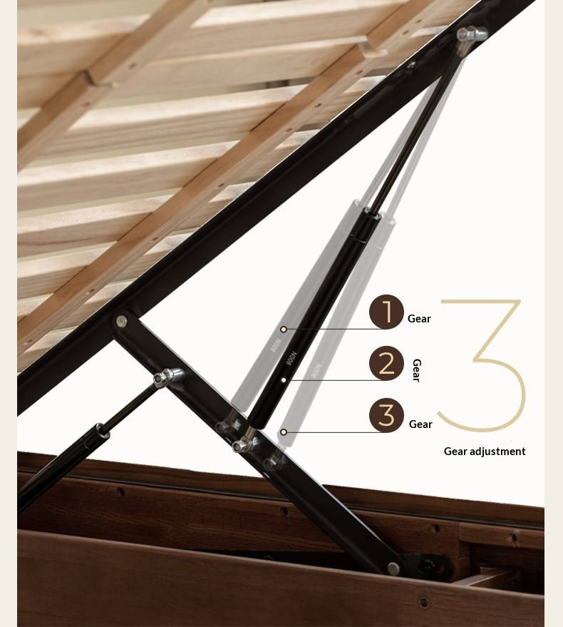 Black Walnut Solid Wood Italian Luxury Leather Bed