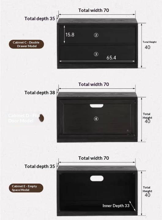 Oak Solid Wood TV Stand Combination Bookcase