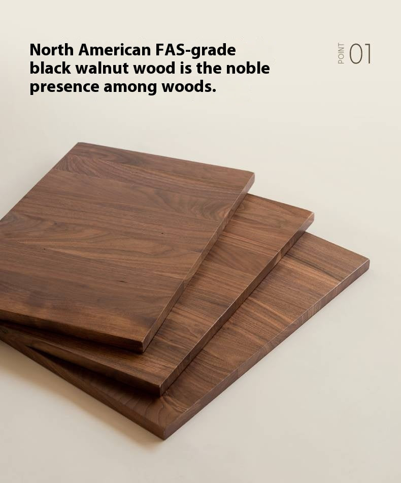 Black Walnut Solid Wood Italian Luxury Sliding Door Wardrobe