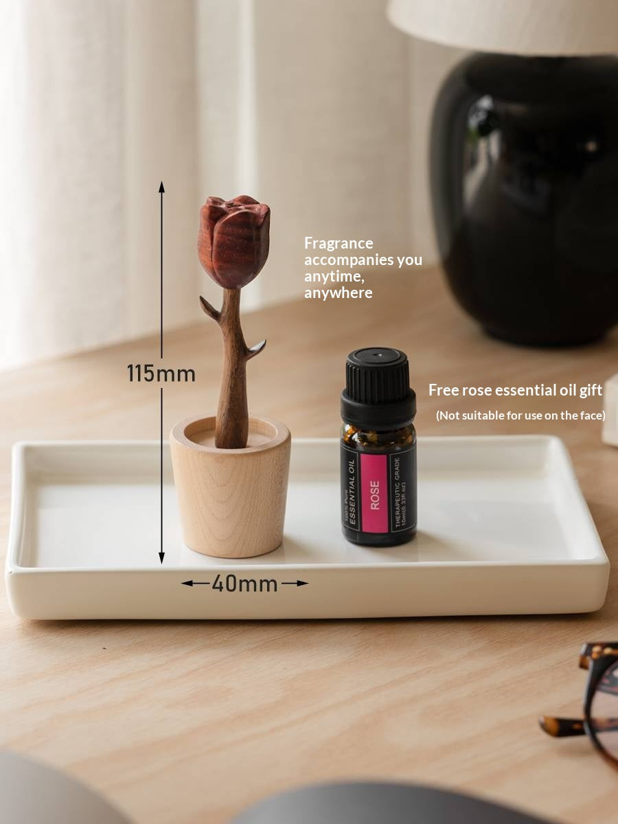 Black Walnut Solid Wood Fragrance Diffuser