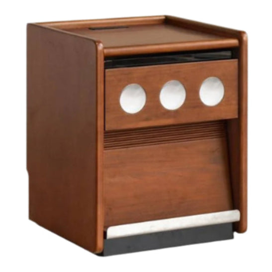 Black Walnut, Cherry, Ash, Sandalwood, Tulipwood Solid Wood Nightstand