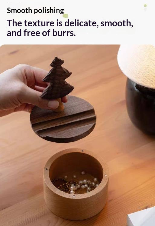 Black Walnut, Beech Solid Wood Phone Stand