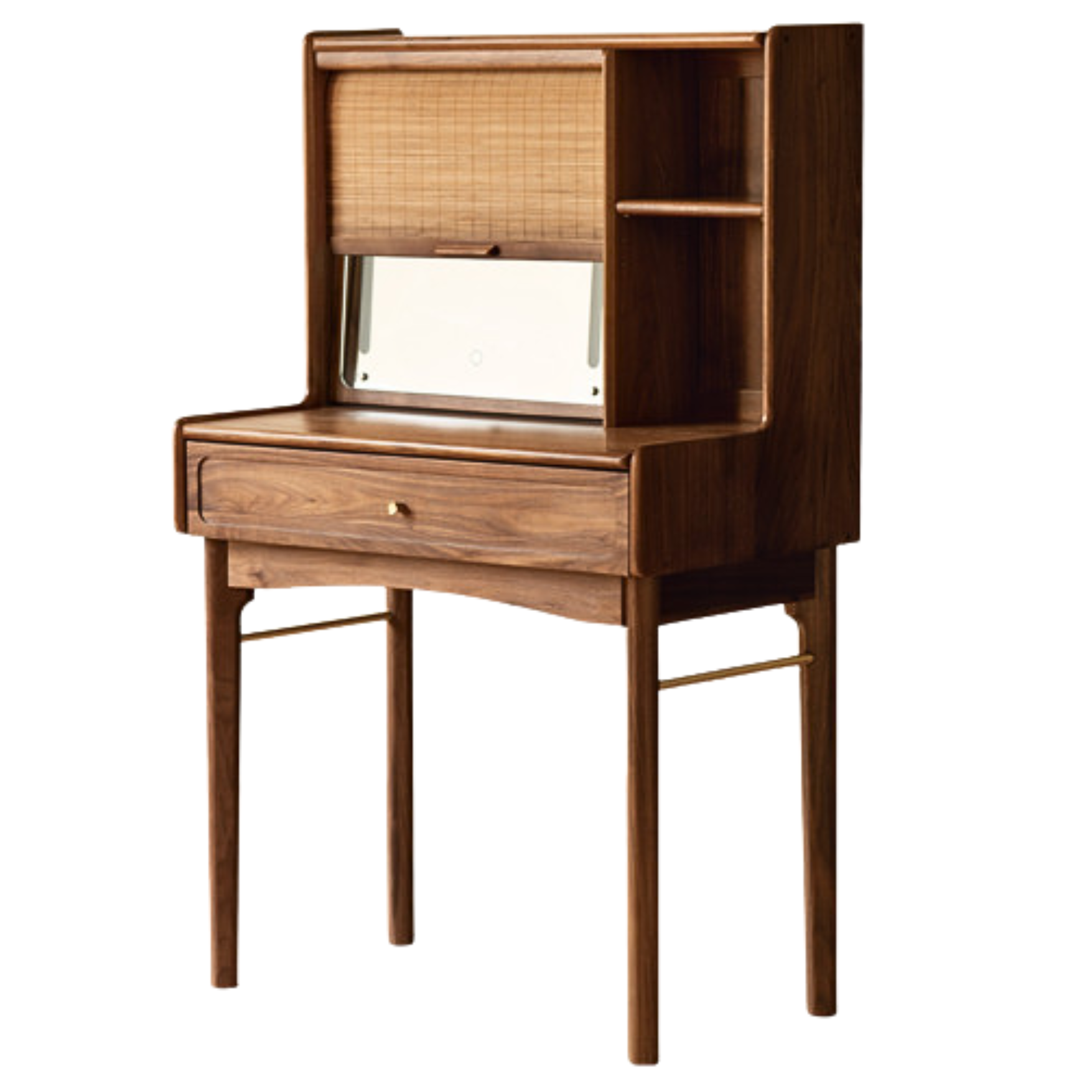 Ash, Oak, Black Walnut Solid Wood Dressing Table.