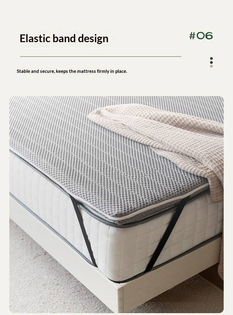 Zero-Glue Coconut Fiber Lumbar Support Firm Mattress — Removable, Washable, Latex Thin Mattress