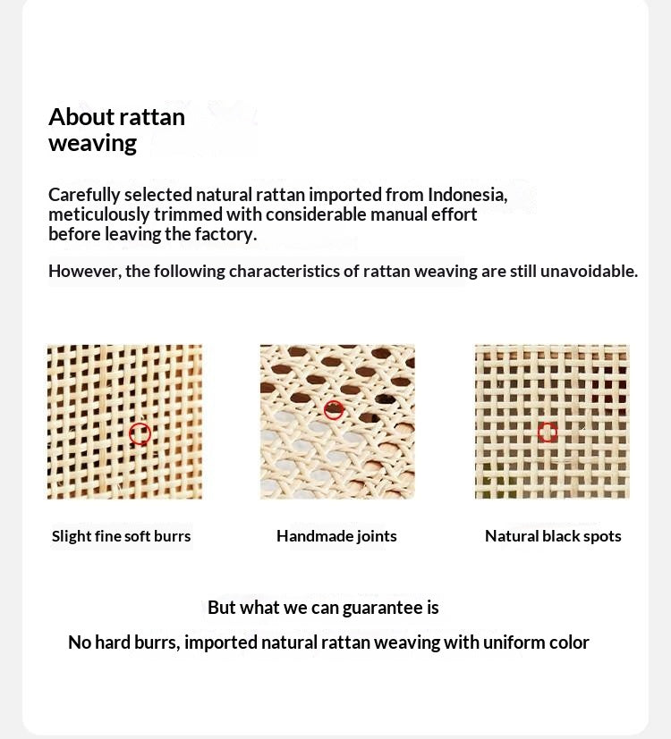 Ash Solid Wood Rattan TV Cabinet Cream Style LED Lights.