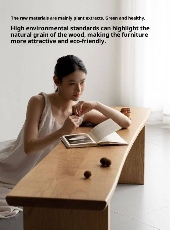 Black Walnut,Ash, South American Walnut Solid Wood Wabi Sabi Bench