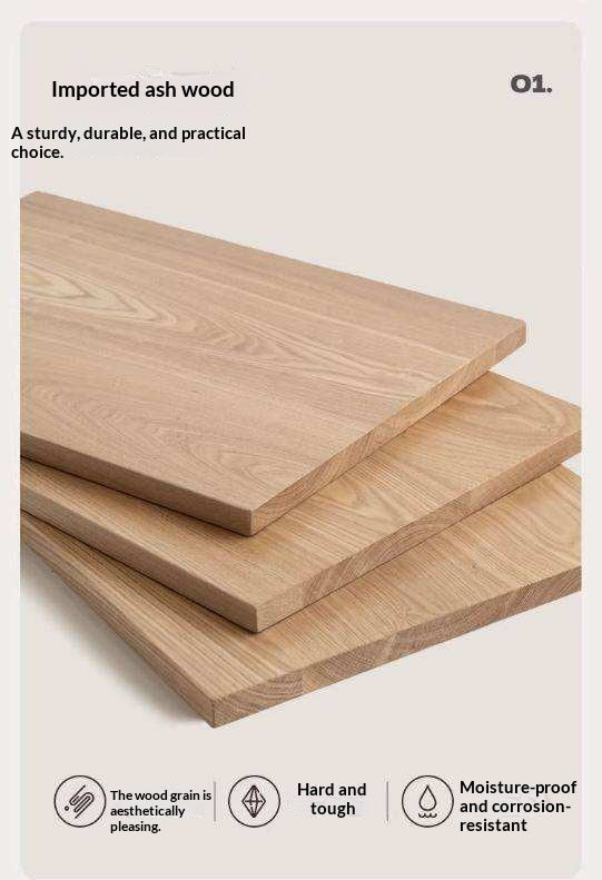 Ash, Poplar Solid Wood Nightstand