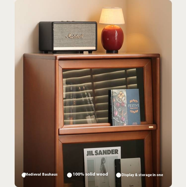 Poplar Solid Wood Ancient Style Side Cabinet.