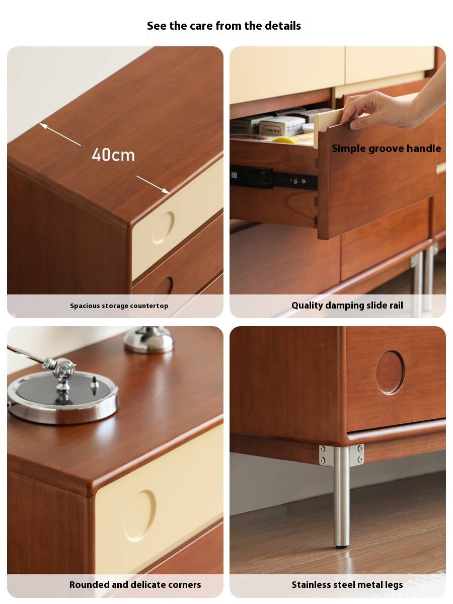 Tulipwood , Cherry Solid Wood Antique Style Drawer