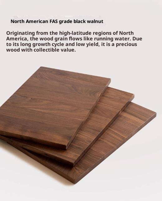 Black Walnut, Oak Solid Wood Italian Style Light Luxury Shoe Cabinet