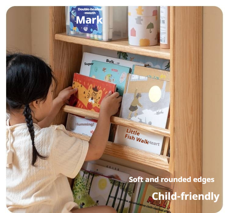 Oak Solid Wood Modern Children's Wardrobe