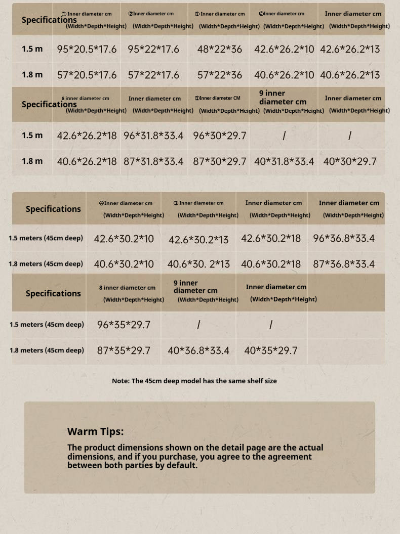 Black Walnut Solid Wood Retro Buffet Cabinet, Sideboard