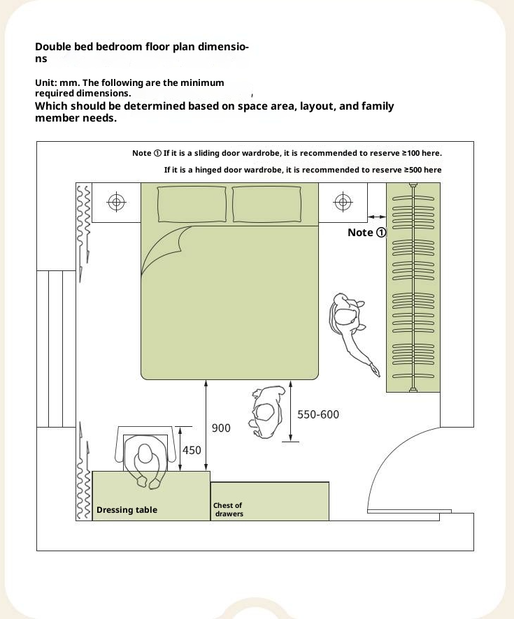 Rubberwood Solid Wood Bed Modern Minimalist Box Bed White Cream Style