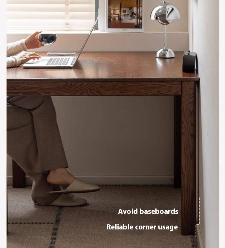 Oak Solid Wood Square Dining Table