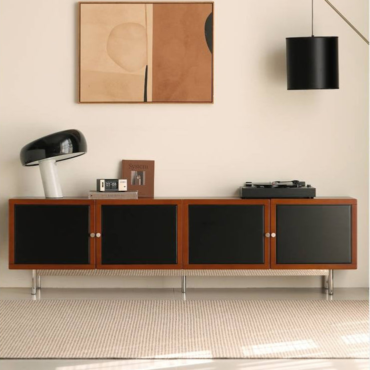 Poplar Solid Wood Bauhaus TV Stand.