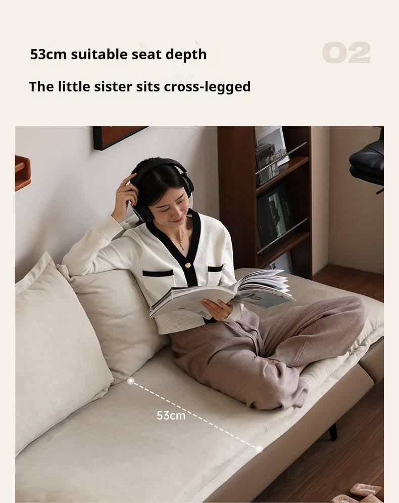 Technology Cloth folding Down Sofa,