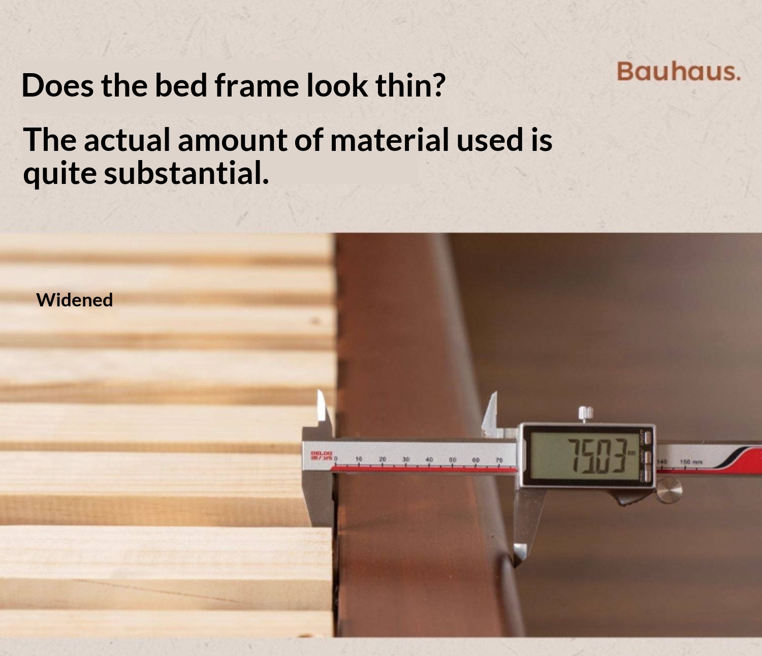 Genuine Leather Bauhaus Style Double Bed with Top Grain Cowhide Soft Backrest