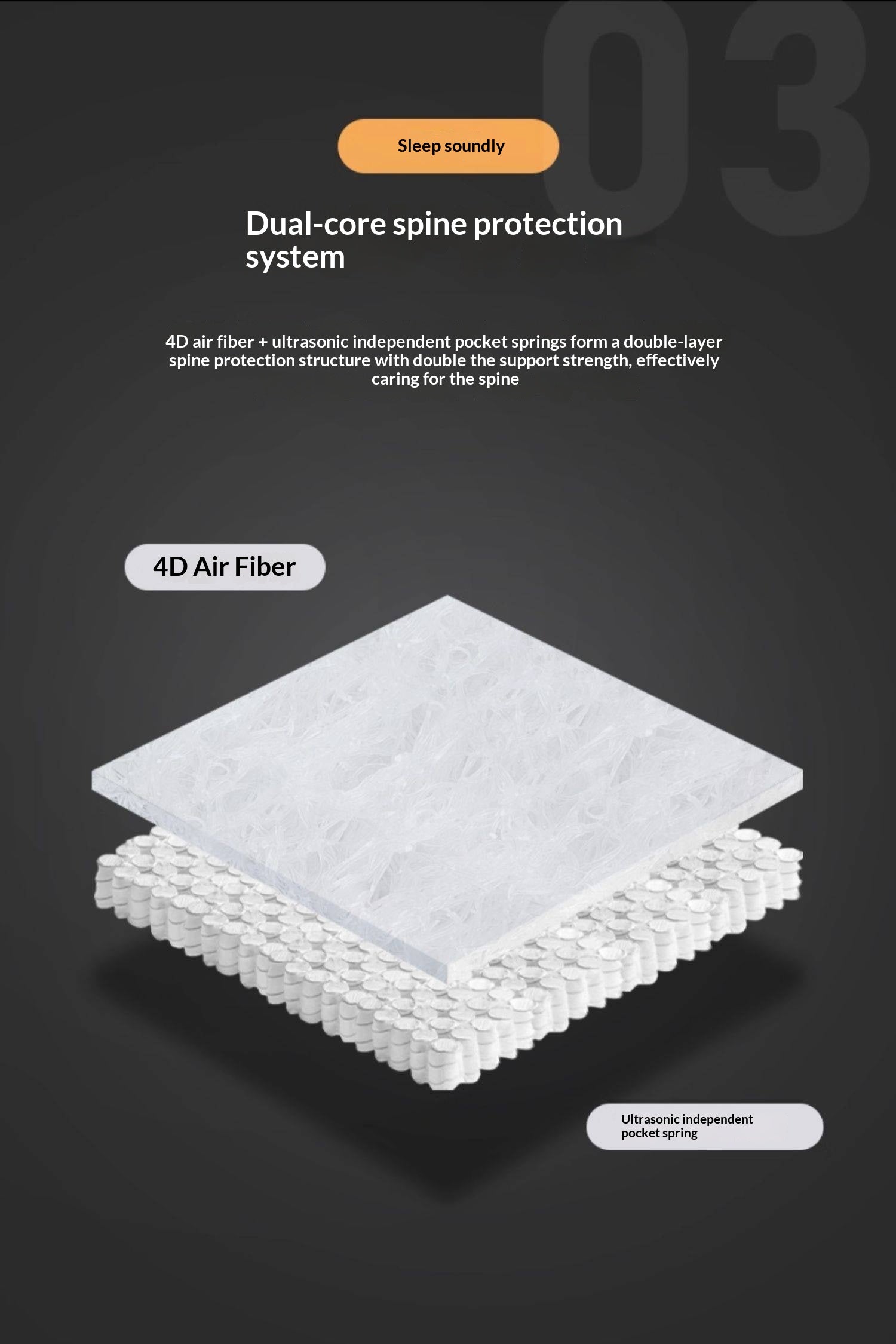 Glue-Free Mattress Made Of Imported Natural Latex, With Air Fiber Filling And Spring Support, A Soft Mattress For Back Protection 24 cm