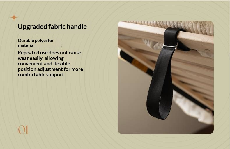 Cherry Solid Wood Modern Minimalist Storage Box Bed with Suspension Design